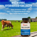 Multi Collagen Supporta capsule di collagene per unghie sane